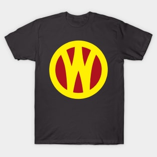 O&W Railroad NYO&W Railway Yellow & Red Logo T-Shirt
